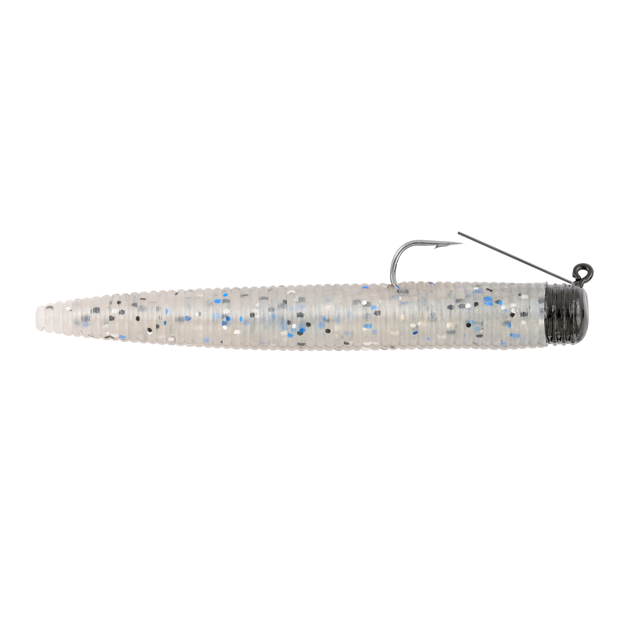 Matzuo 1/8 WDLS NED RIG SMOKE 4PK, Soft Baits