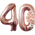 thumbnail image 1 of KatchOn Giant Rose Gold 40 Balloon Numbers - 40 Inch | 40th Birthday Decorations | rose Gold 40th Birthday Balloons | 40 and Fabulous Decorations | 40 Birthday Balloons, 1 of 3