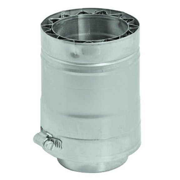 Duravent W2-1204 12" Double Wall Vent Length From The Fasnseal Series - Stainless Steel