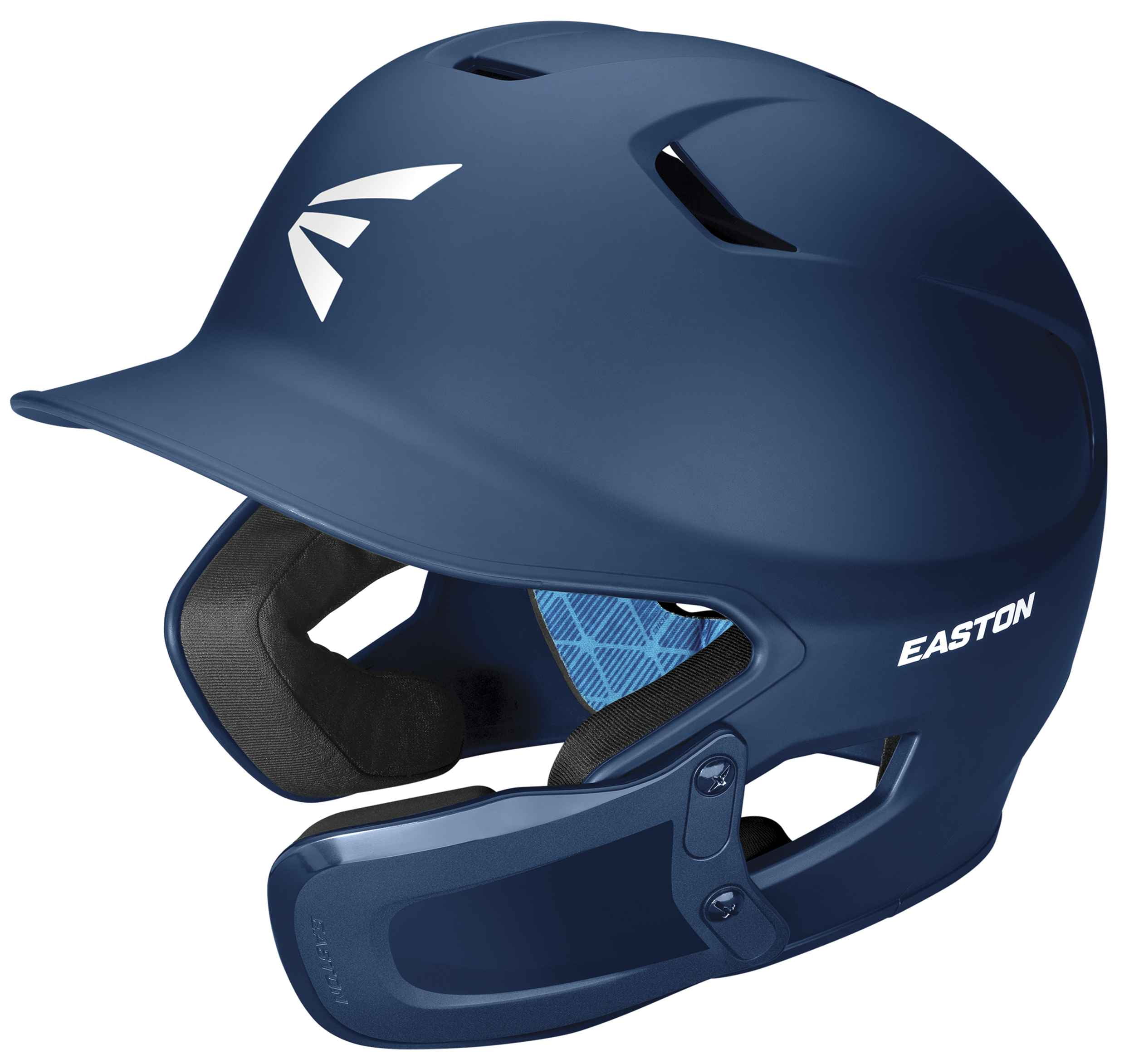 Easton Z5 2.0 Matte Solid Baseball Helmet with Universal Jaw Guard