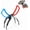 2 Claw, variant on 3 Claw Fish Gripper, Metal Fishing Pliers Gripper, Non-Slip Fish Grabber Tool, Multifunctional Fish Grips Clamp for Catch and Release, Lightweight Fishing Accessories