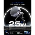 thumbnail image 2 of Soporte para auto con cargador inalámbrico Spigen Cryomax MagFit Qi2.2 de 25 W, 2 of 8