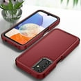 thumbnail image 7 of For Samsung Galaxy A14 4G/5G 6.6inch Life Waterproof Rugged Phone Case,Red,For Galaxy A14, 7 of 7