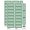 Dark Green, variant on Identity Theft Protection Confidential Sticker Set - Hot Pink - Gloss Finish - 2.00" Large