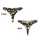 thumbnail image 3 of Fotbe Flower Butterfly Tanga Sin Costuras para Mujer con Estampado – Panties Invisibles, Transpirables y Cómodos para Uso Diario-4X-Large, 3 of 6
