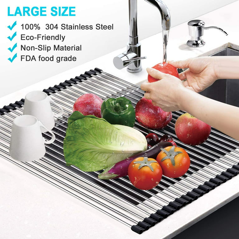 Prepworks by Progressive Collapsible Over-The-Sink Dish Drainer