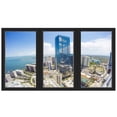 thumbnail image 2 of VWAQ - Ocean City View Wall Decal Office Window Cling Vinyl Sticker - OW03, 2 of 2