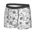 thumbnail image 5 of Goofa Hand Drawn Snake Printed Men's Boxer Briefs Underwear, Moisture-Wicking Underwear, Trunk,Soft and Breathable Cotton Underwear-X-Large, 5 of 9
