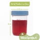 thumbnail image 4 of Tarros de cristal para almacenamiento de alimentos para bebés, 12 juegos, tarros de 4 oz para alimentos para bebés con tapas, almacenamiento en el congelador, recipientes pequeños de vidrio reutilizables para alimentos para bebés, aptos para microondas y lavavajillas, para bebés y bebés, variedad mate, 8 oz (tapas de plástico + vidrio en relieve), 4 of 5