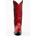 thumbnail image 3 of Idyllwind Women's Slay Exotic Python Western Boot Snip Toe Red 9.5 M  US, 3 of 6