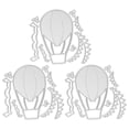 thumbnail image 2 of Troqueles de Corte Jadeshay 3 Piezas de Globos, 2 of 14