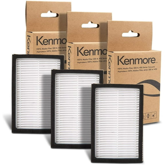 Kenmore K3040 HEPA Replacement Filter for 200 & 400 Series Canister Vacuum Cleaners 81214, 81414, BC2005, BC3005, BC3002, BC4002