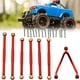 thumbnail image 1 of Juego De Varillas De Acoplamiento De Aluminio, Juego De Varillas De Carcasa De Coche, Compatible Con Axial Scx24 C10 sonducket EL018160-01, 1 of 5