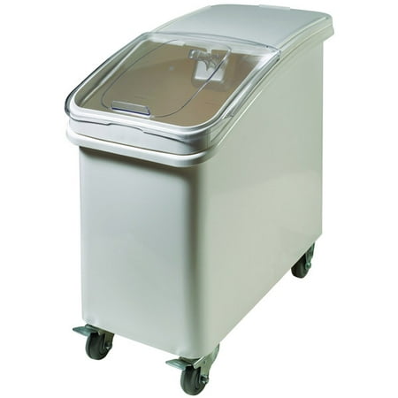 Winco Ib-21 21-gallon Plastic Ingredient Bin, With Casters And Scoop Handle