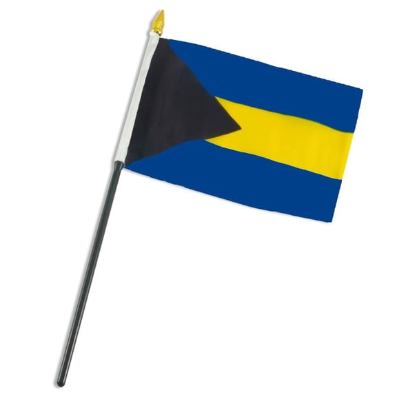 Bahamas 4"x6" Flag Desk Table Stick