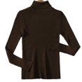 thumbnail image 1 of Pull Col Roulé Femme Base Intérieure Automne et Hiver Manches Longues Chaud Ajusté Couleur Unie Pull Ajusté, 1 of 5