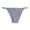 Gray, variant on 3PC Adjustable Side Straps Thong Panties for Women Low Rise Underwear - V-Front G-String Briefs for Daily Wear and Party