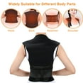 thumbnail image 3 of Self Heating  Therapy Vest, Adjustable Back Support & Shoulder Shawl Design For Men And Women, 3 of 8