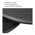 thumbnail image 4 of Unique Bargains Exercise Core Sliders, 175mm Dia. Glider Discs Dual Sided Usage for Full Body Workout, Black, 4 of 5