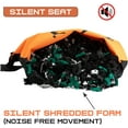 thumbnail image 5 of Heat-A-Seat by ThermaSeat- Insulated Hunting Seat Cushion, Blaze/Black, 5 of 5