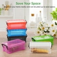 thumbnail image 2 of 6 Assorted Colors Mini Plastic Boxes, Small Storage Containers with Locking Lids, Clear Plastic Organizer Boxes for Crafts, Stationery, Jewelry, Sewing Multipurpose Cases, 2 of 6