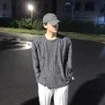 thumbnail image 3 of Tendencias de moda 2024 Sudaderas holgadas de cuello alto para hombre Jerseys de alta marca Social Original Coreano Lujo Xxl Tops Camiseta para hombre, 3 of 4