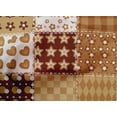 thumbnail image 5 of oneOone Cotton Cambric Light Brown Fabric Florals Diy Clothing Quilting Fabric Print Fabric By Yard 56 Inch Wide, 5 of 6