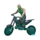 thumbnail image 1 of Adorno de motociclista en miniatura con diorama de motocicleta a escala 1:64 Burdeos, 1 of 8