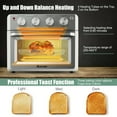 Costway 7in1 Air Fryer Toaster Oven 19 QT Dehydrate Convection Ovens
