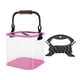 thumbnail image 4 of Cubo de pesca plegable con cuerda transparente, equipo de pesca ligero de EVA. Rosa 20 cm, 4 of 9