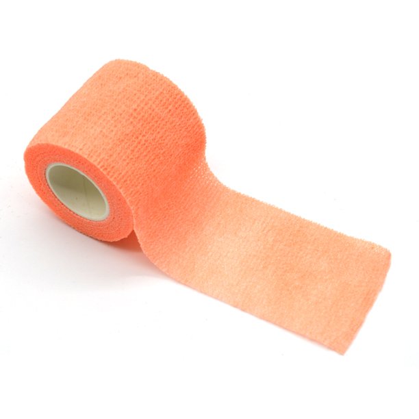 Vendaje elástico transfronterizo movimiento del tobillo muñeca vendaje autoadhesivo Color sólido no tejido protección para dedos vendaje elástico