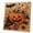 Big Pumpkin, variant on Halloween Diamond Painting Kits for Adults, 3D Spooky Pearl Art Craft Set with Frame, Witch Pumpkin Haunted House Pearl Bead Embroidery Paint by Numbers Kit for Gothic Home Wall Decor,A