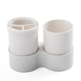 thumbnail image 2 of Fameei Toothbrush Holder Rinsing Cups Drinking Glass Toothbrush Mug Hanger Bathroom (White), 2 of 8