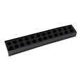 thumbnail image 4 of GUOOL Rectangular Flower Vase Acrylic Flower Vase Modern Long Rectangle Vase for Table 60x10x6.5cm 24 Hole, 4 of 9
