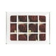 thumbnail image 2 of Set de adornos para árboles de Navidad Marrón Flocadas | Decoraciones cuelgantes de plástico navideñas | Pack de 12 | 6 cm de diámetro | Estilo Multidimensional Vintage Resistente al Desvanecimiento, 2 of 9