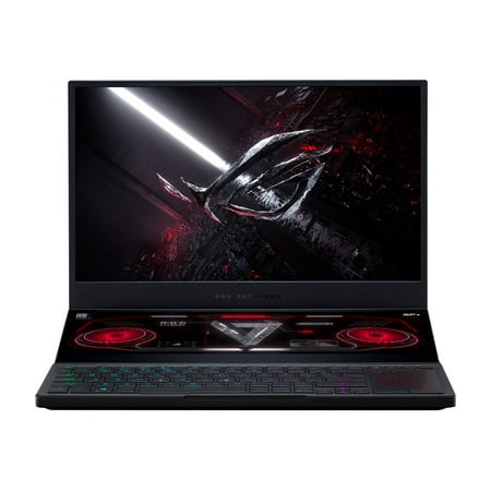 ASUS ROG Zephyrus Duo 15 SE GX551QS-XS99 - AMD Ryzen 9 - 5900HX / up to 4.6 GHz - Win 10 Pro - GF RTX 3080 - 32 GB RAM - 1 TB SSD NVMe, Raid 0 configuration x 2 - 15.6" IPS 3840 x 2160 (Ultra HD 4K) @ 120 Hz - 802.11a/b/g/n/ac/ax - off black - with 1 year Domestic ADP with product registration