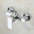 thumbnail image 3 of Grifo de ducha de pared cromado moderno con mezclador de ducha para agua fría y caliente Kuyhfg Sin marca, 3 of 5