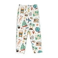thumbnail image 4 of Xecao Travel1 Women's Straight Lounge Pajama Pants: The Epitome of Relaxed Sleepwear, 4 of 9