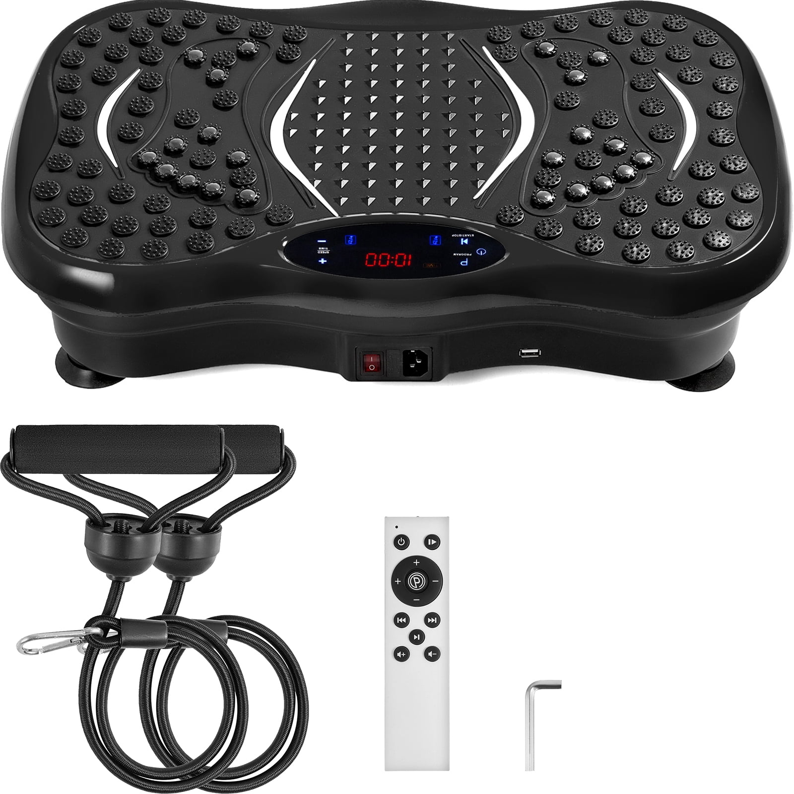 VEVOR Vibration Plate Exercise Machine, Whole Body Exercise Vibration