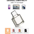 thumbnail image 2 of RHEA- Micro Sd Card Reader, Usb C To Type C Tf Memory Light Gold, 2 of 6