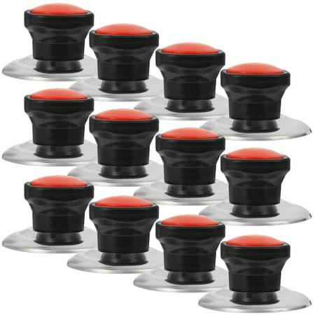 

12pcs Cookware Lid Knobs Heat-resistant Pan Lid Handle Plastic Pot Lid Handle for Kitchen
