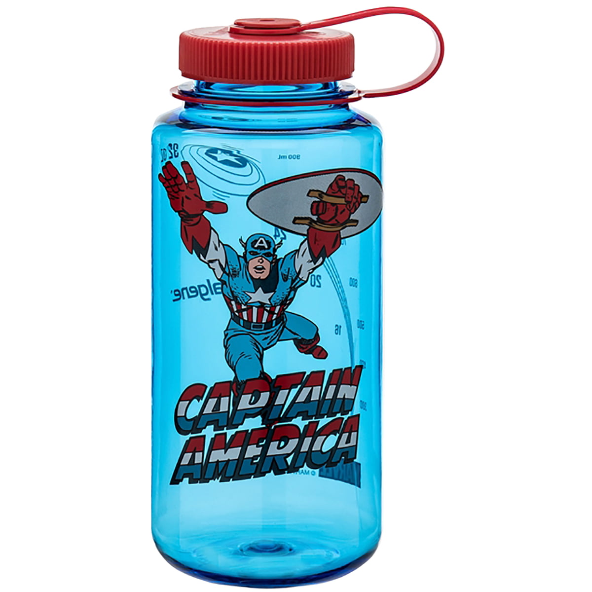 Nalgene Marvel Captain America 32-Oz. Water Bottle Clear 4004003 - Best Buy
