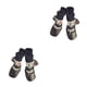 thumbnail image 1 of Methold 4 piezas de zapatos para mascotas, botas para la lluvia y la nieve, conjunto de calcetines antideslizantes impermeables con suela de goma, Type4 NO4 Methold  CBP378994, 1 of 6