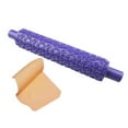 thumbnail image 3 of Rodillo Para Fondant, Herramienta De Rodillo Para Fondant Antiadherente De Plástico, Rodillo Portátil En Relieve, Herramienta De Decoración De Pasteles Y Fondant ANGGREK Fondant Rolling Pin, 3 of 8