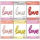 thumbnail image 1 of Suministros para bodas Carta de amor Globo Sala de bodas Decoración para fiesta de San Valentín Tarjeta trasera Globo de película de aluminio individual, 1 of 5