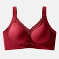 thumbnail image 2 of Womens Wireless Push up Bras, Comfortable No Underwire Lingerie, Full Support Bralette with Adjustable Straps, 2 of 3