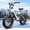 White, variant on PUCKIPUPPY 20" Fat Tire Electric Bikes for Adults 960W Peak up to 80Miles Range 28 mph Top Speed Full Suspension E-Mountain Bike 48V 20AH Battery 7 Speed Ebike (Corgi), Comply with UL2849 By SGS