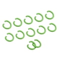 thumbnail image 1 of Anillos de salto abiertos Unique Bargains 8mm Colorido Tórica Junta Conectores Carbono Acero Verde 80uds, 1 of 5