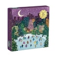 thumbnail image 2 of HUASHENG Moonlit Ski : 500 Piece Puzzle – Capturing The Of Winter Nights, 2 of 5