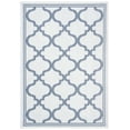 thumbnail image 2 of SAFAVIEH Machine Washable Rug Indoor/Outdoor Bermuda Collection - Bermuda Tamaya Geometric Machine Washable Indoor/Outdoor Area Rug, Ivory/Charcoal, 6' x 9', 2 of 8
